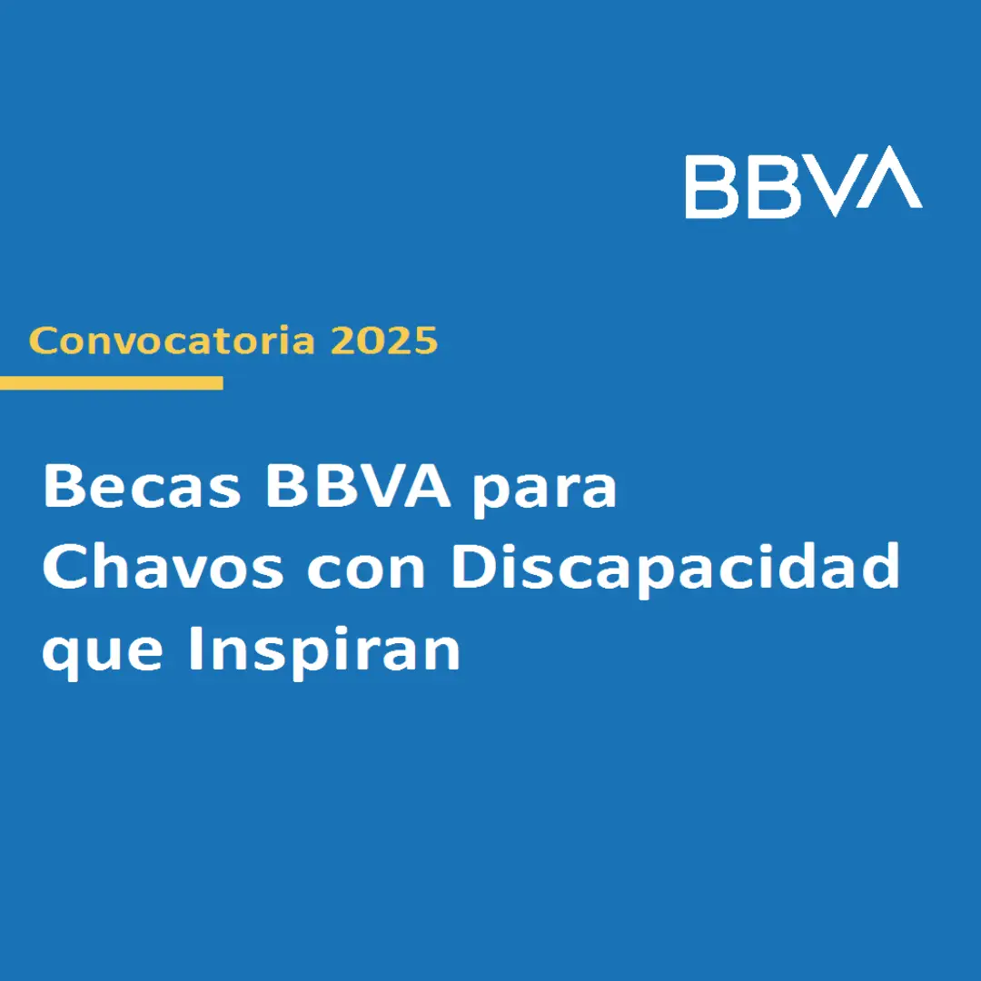 Beca Discapacidad BBVA 25-2