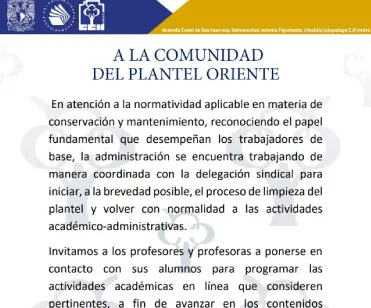 Comunicado 13 de marzo de 2026